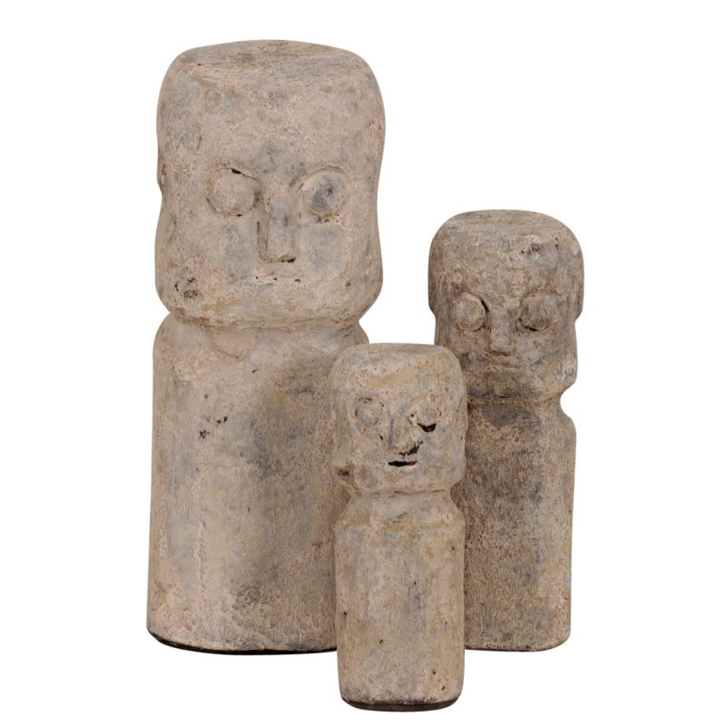 Ceramic Sumba Statue M Cream