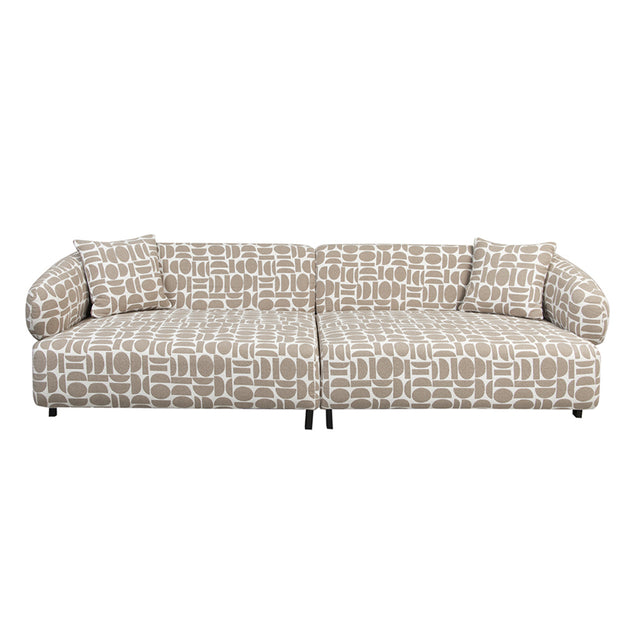 Kathmandu 3 Seater Sofa Amon Natural