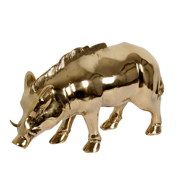 Brass Wild Boar