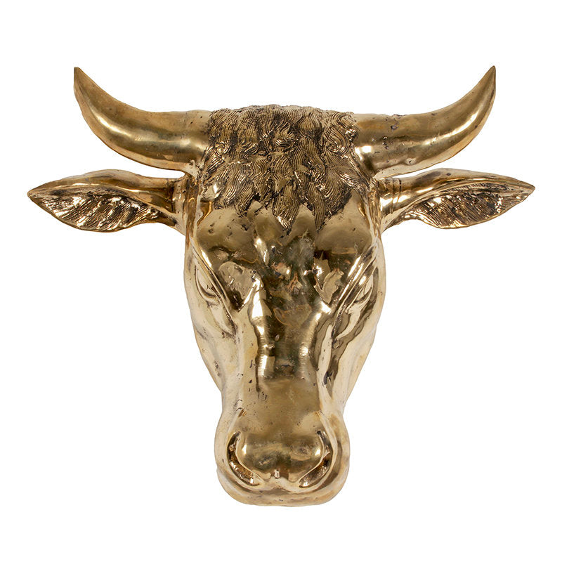 Brass Buffalo Head