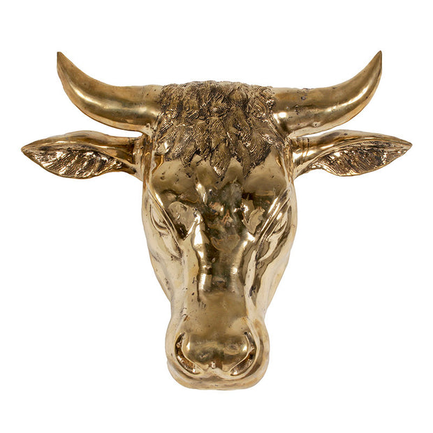 Brass Buffalo Head
