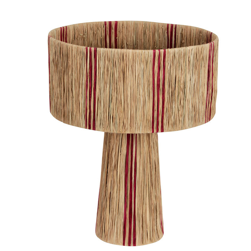 Lamp Raffia Stripe Purple M