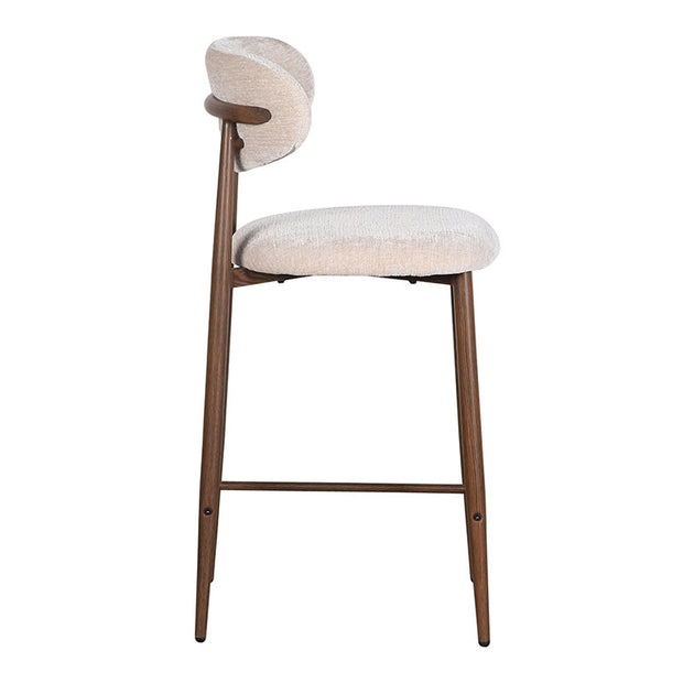 Japandi Kitchen Bar Chair Tan