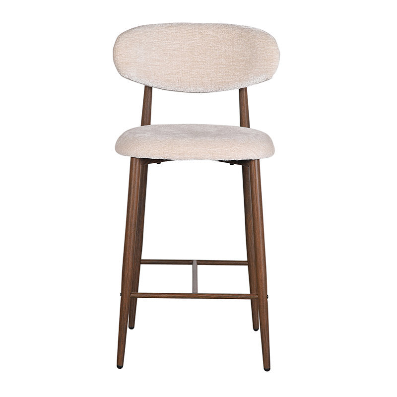 Japandi Kitchen Bar Chair Tan