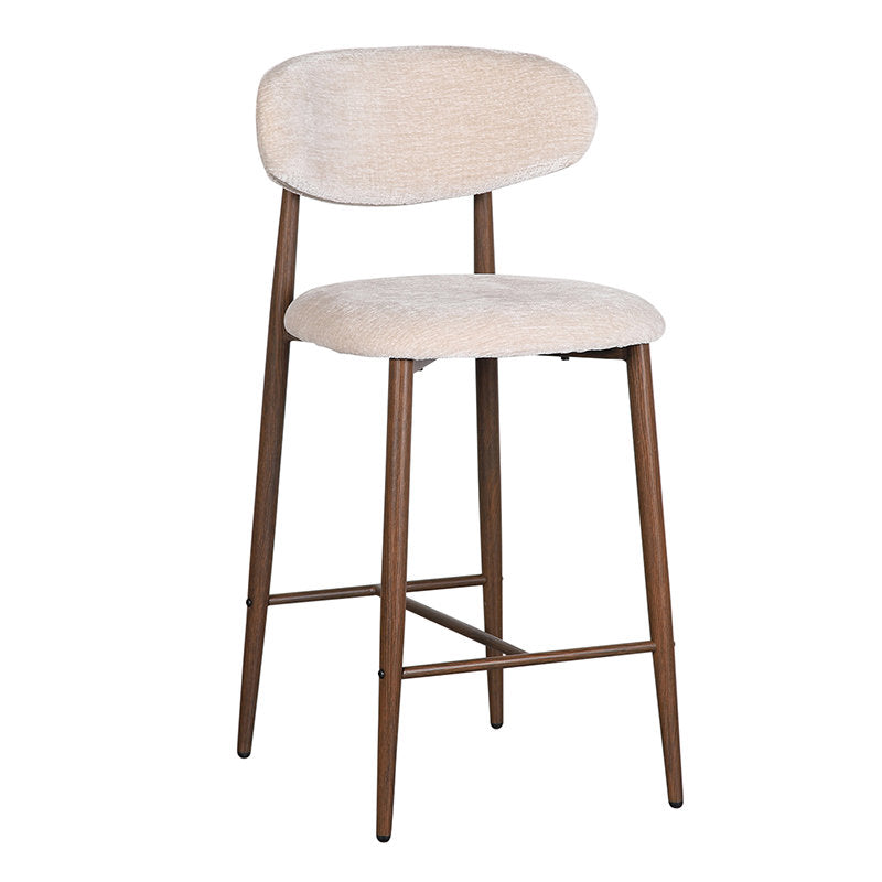 Japandi Kitchen Bar Chair Tan