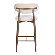 Japandi Kitchen Bar Chair Tan