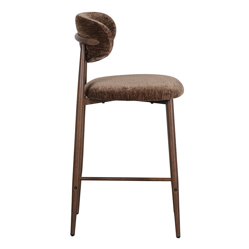 Japandi Kitchen Bar Chair Umber