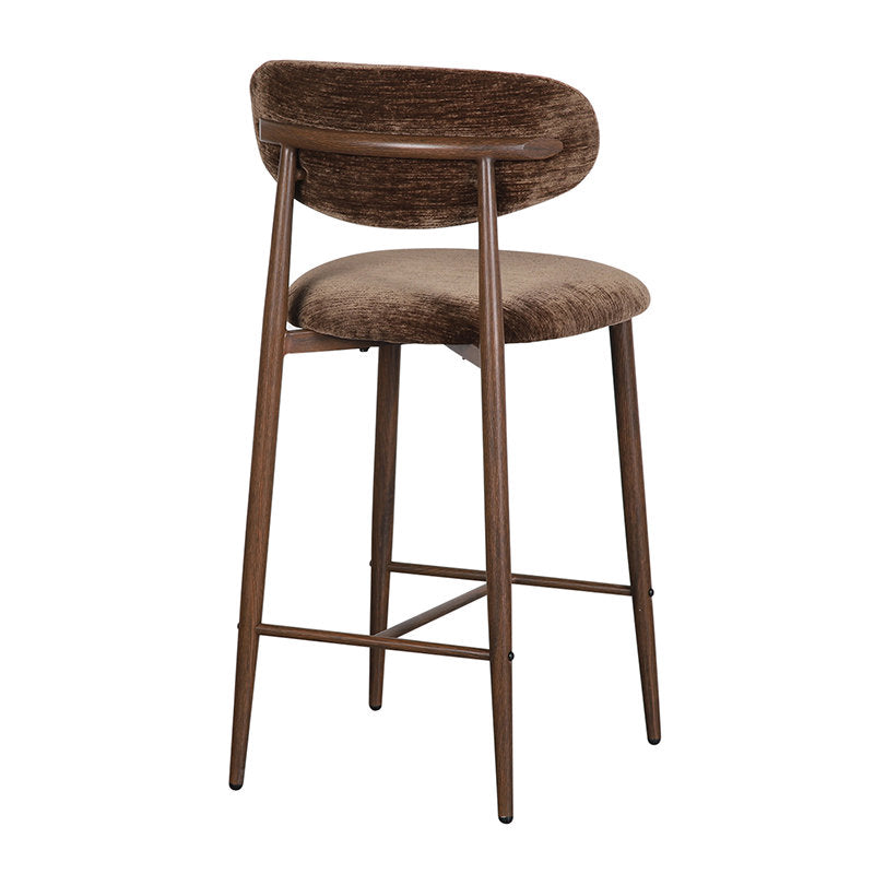 Japandi Kitchen Bar Chair Umber