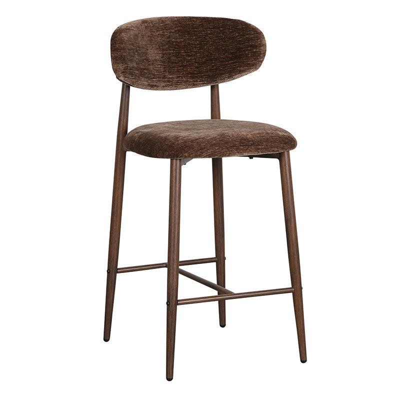 Japandi Kitchen Bar Chair Umber