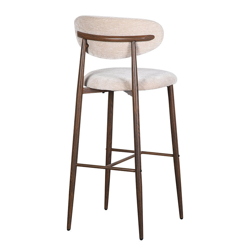 Japandi Bar Chair Tan
