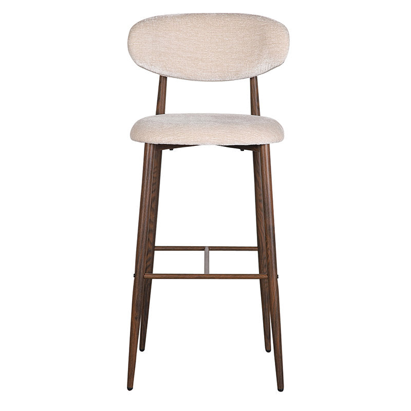 Japandi Bar Chair Tan