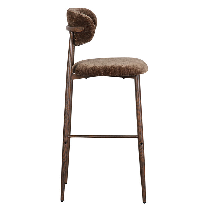 Japandi Bar Chair Umber