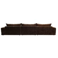 London 6 Seater Sofa Umber