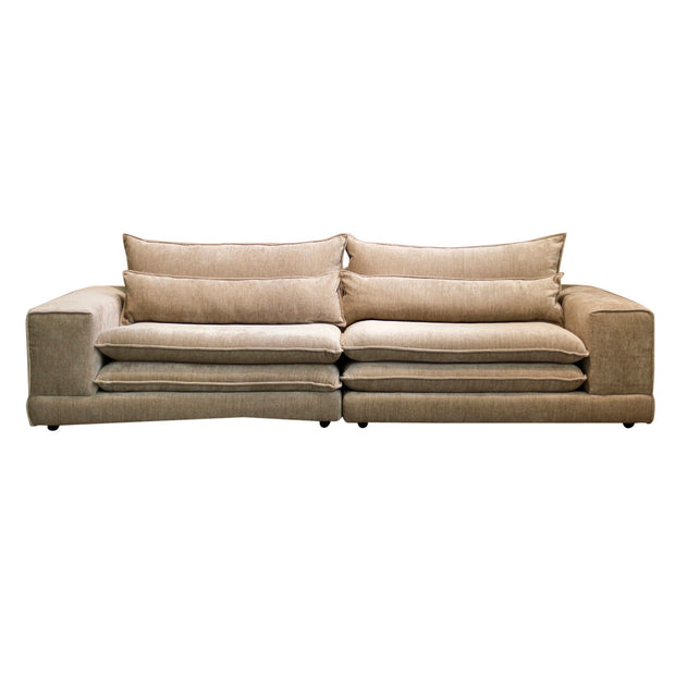 London 3 Seater Sofa Tan