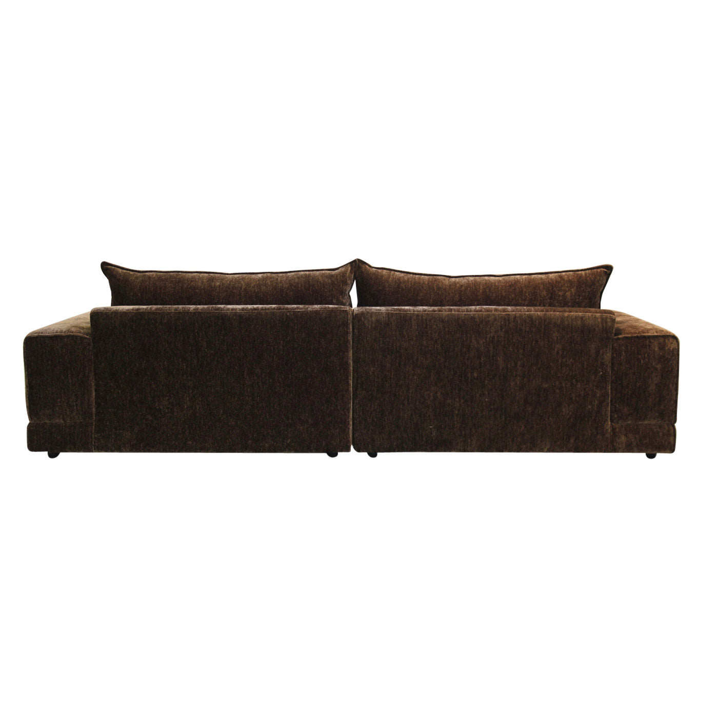 London 3 Seater With Ottoman Sofa Umber