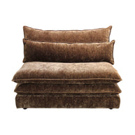 London Middle Part Sofa Umber