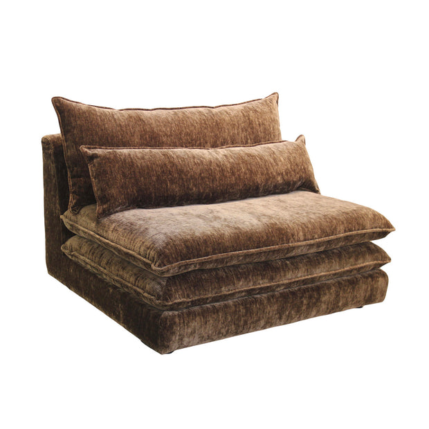 London Middle Part Sofa Umber
