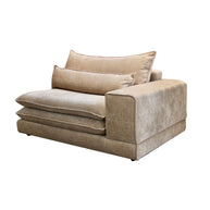 London Right Arm Sofa Tan