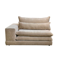 London Left Arm Sofa Tan
