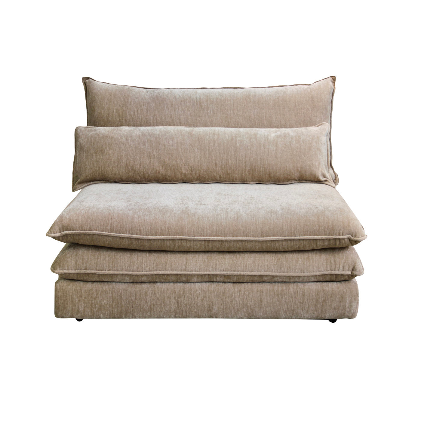 London Middle Part Sofa Tan