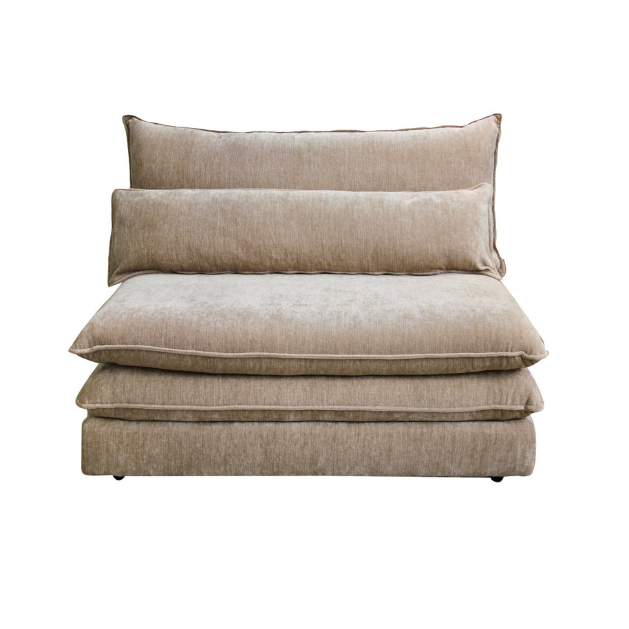 London Middle Part Sofa Tan