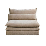 London Middle Part Sofa Tan