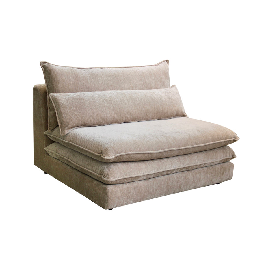 London Middle Part Sofa Tan