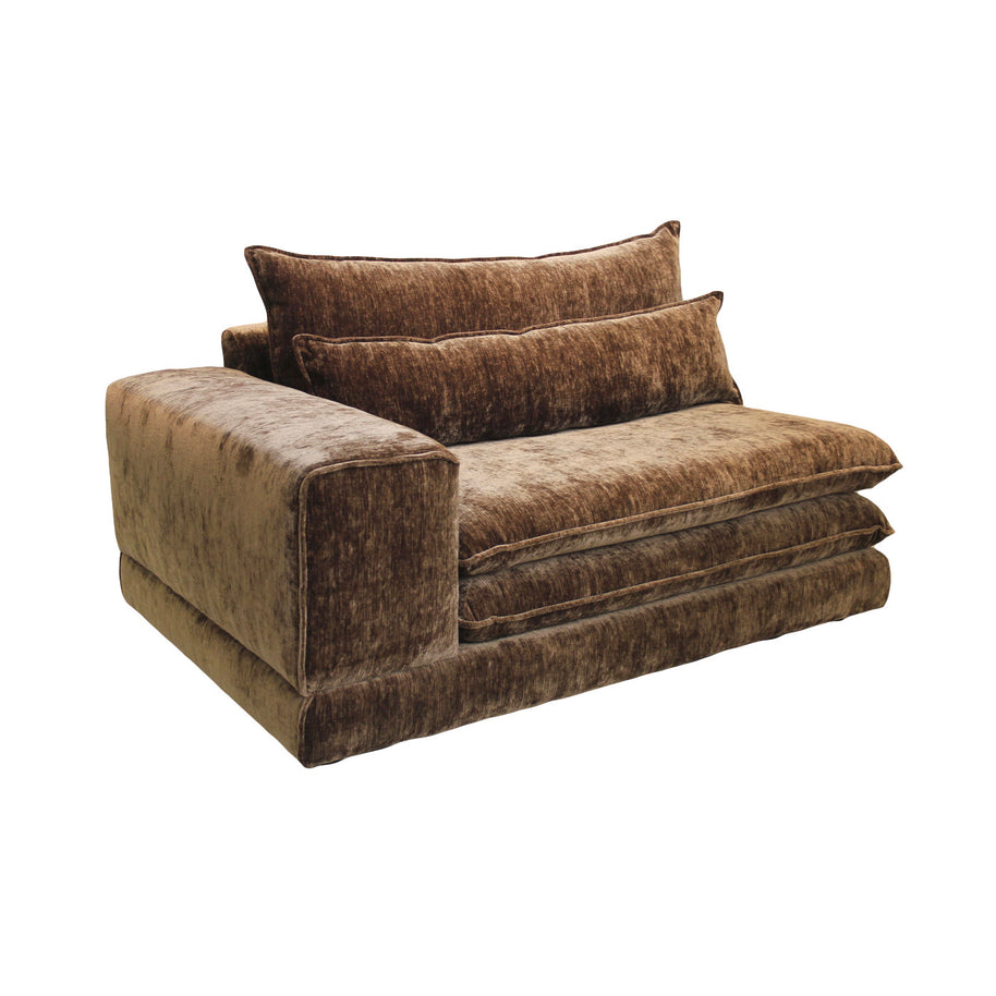 London Left Arm Sofa Umber