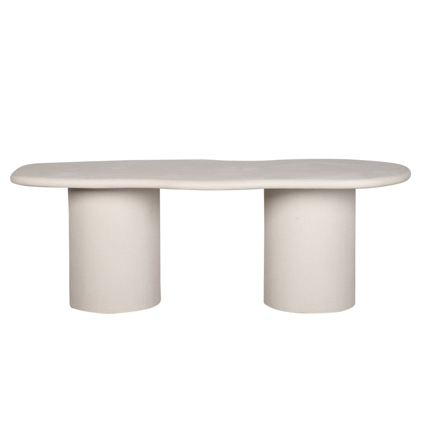 Scandi Dining Table Micro Cement