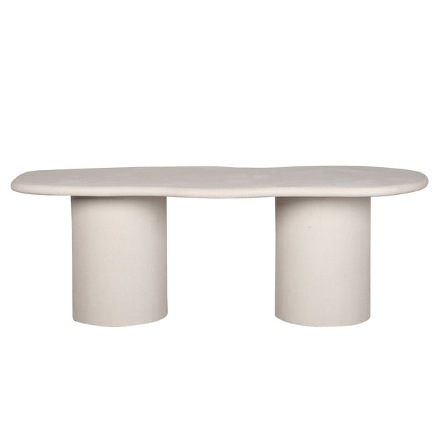 Scandi Dining Table Micro Cement
