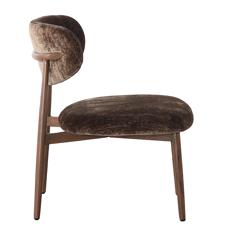 Japandi Lounge Chair Umber