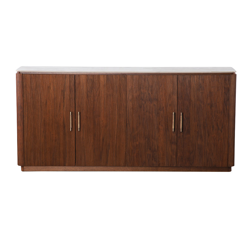Urban Chique Dressoir Keramisch Marmer / Walnootfineer