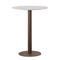 Ronde Bistro Keukentafel Keramisch Marmer