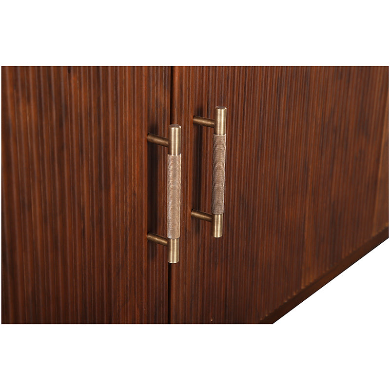 Urban Chique TV Cabinet Ceramic Marble /  Walnut Veneer