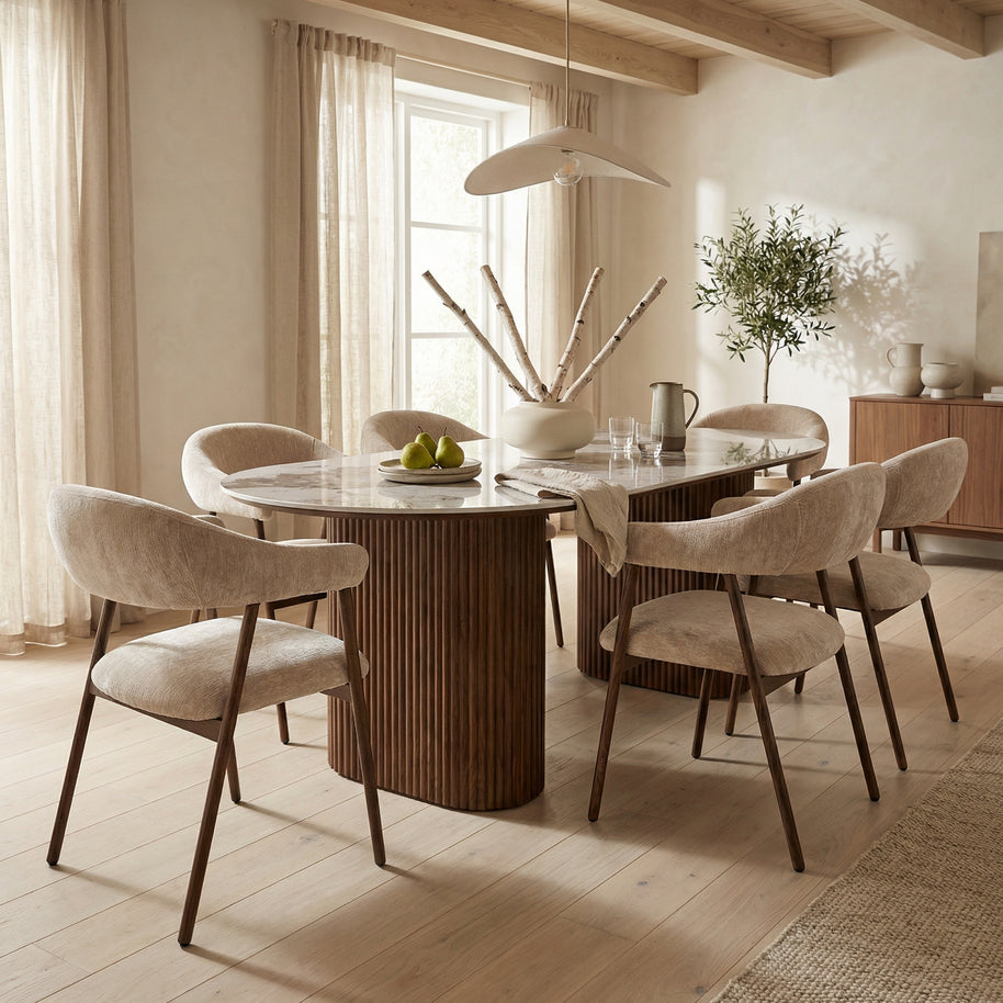 Scandi Chair Tan