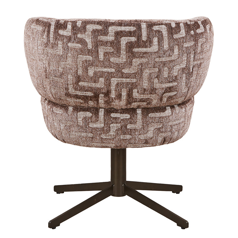 Atlas Rotating Chair Maze Brown