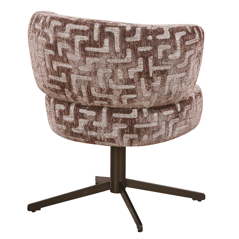 Atlas Rotating Chair Maze Brown