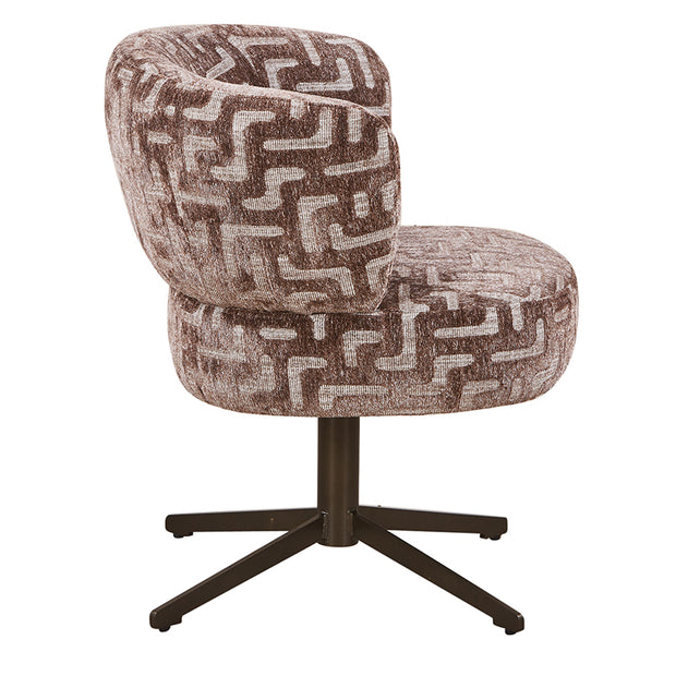 Atlas Rotating Chair Maze Brown