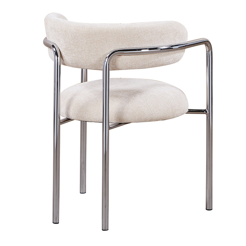 Art Deco Chair Ivory