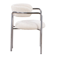 Art Deco Chair Ivory