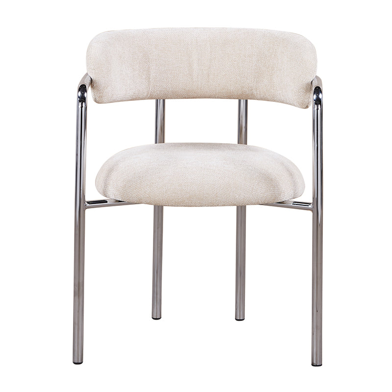 Art Deco Chair Ivory