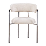 Art Deco Chair Ivory