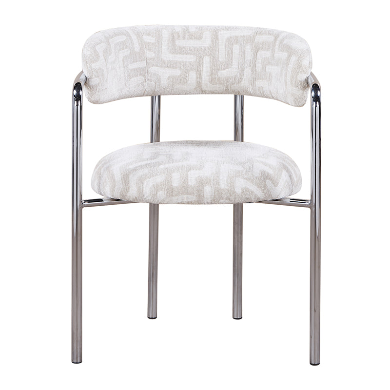 Art Deco Chair Maze Beige