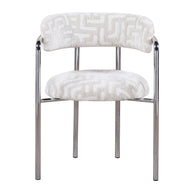 Art Deco Chair Maze Beige