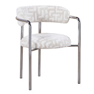 Art Deco Chair Maze Beige