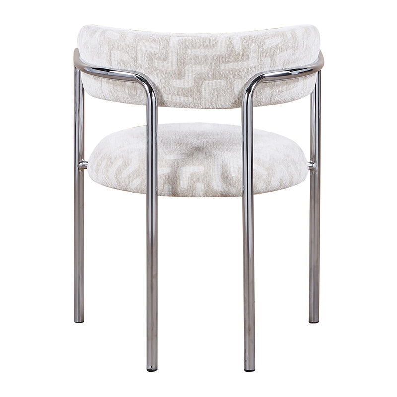 Art Deco Chair Maze Beige
