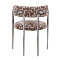 Art Deco Chair Maze Brown