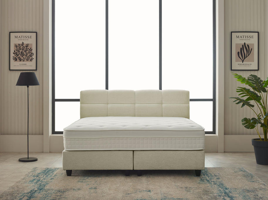 Dreamhouse Boxspring Vida Teddy - 160x200 - beige
