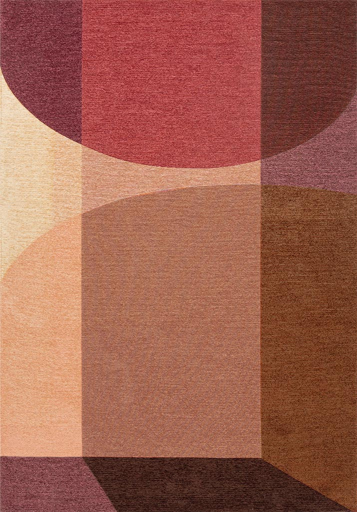 Nomi - Kersenrood 640 - Rechthoek - 160x230