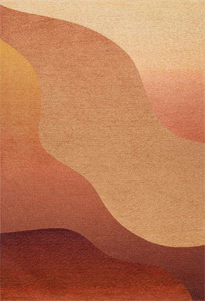Sahara - Kersrood 640 - Rechthoek - 200x290
